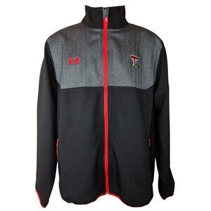 Texas Tech Red Raiders Under Armour Jacket Medium Loose Fit Mens Full Zip
